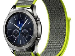 Curea ceas Smartwatch Samsung Galaxy Watch 46mm, Samsung Watch Gear S3, iUni 22 mm Soft Nylon Sport